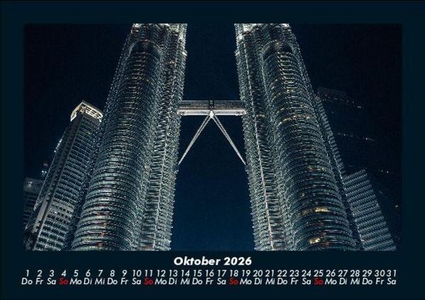 Produktbild: Architektur 2026 Fotokalender DIN A5