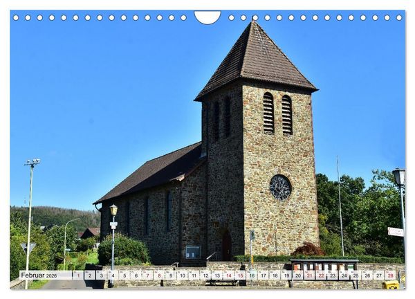 Produktbild: Rurberg und Woffelsbach - Leben wo andere Urlaub machen, in der Eifel (Wandkalender 2026 DIN A4 quer), CALVENDO Monatskalender