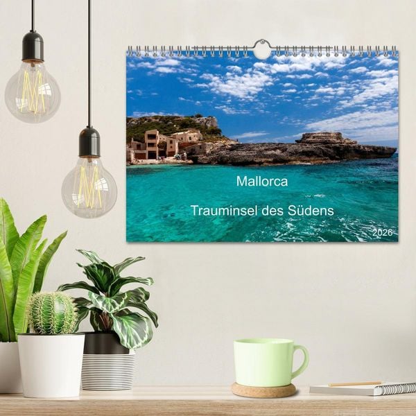 Produktbild: Mallorca - Trauminsel des S&uuml;dens (Wandkalender 2026 DIN A4 quer), CALVENDO Monatskalender