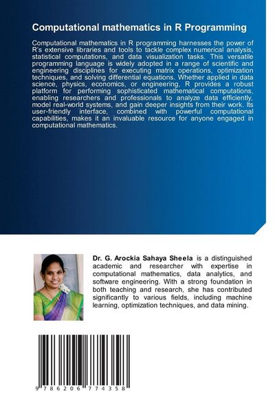 Produktbild: Computational mathematics in R Programming