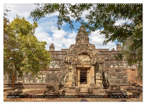 Produktbild: Angkor - Die Tempel der Khmer (hochwertiger Premium Wandkalender 2026 DIN A2 quer), Kunstdruck in Hochglanz