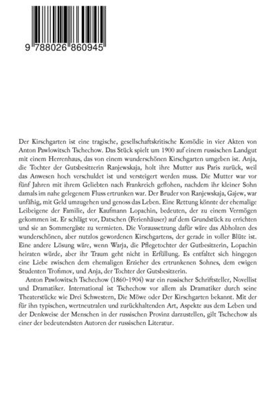 Produktbild: Der Kirschgarten (Eine Tragikom&ouml;die)