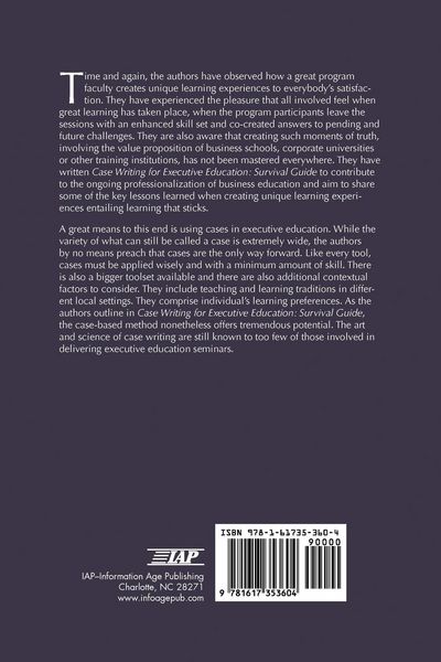 Produktbild: Case Writing for Executive Education