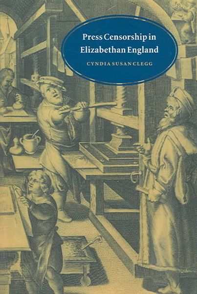 Produktbild: Press Censorship in Elizabethan England