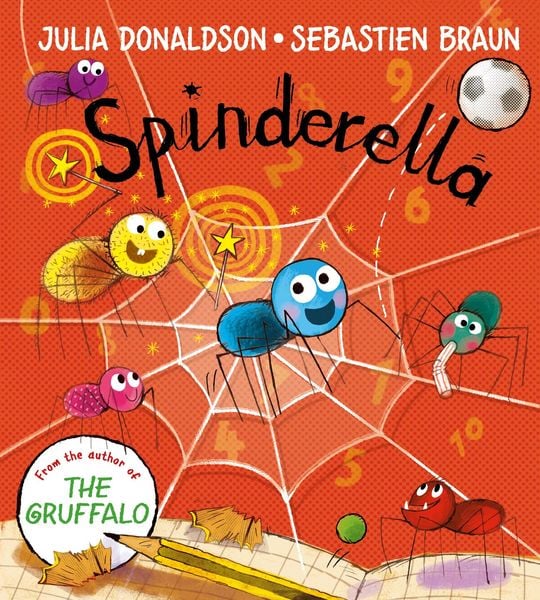 Spinderella, Gebundene Ausgabe von Julia Donaldson, HarperCollins, 978-1-4052-9689-2