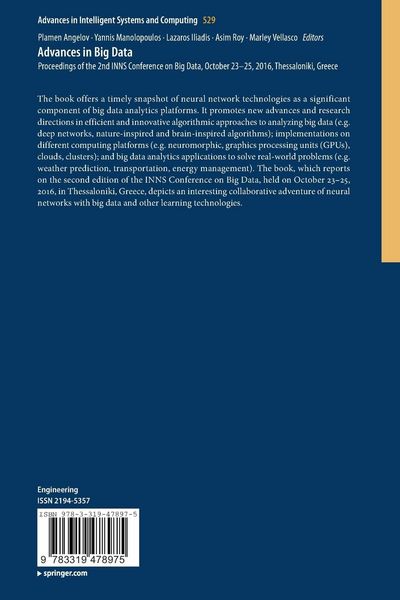 Produktbild: Advances in Big Data