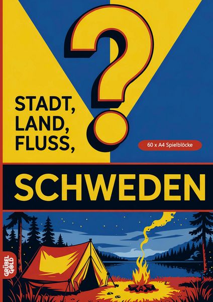 Produktbild: Stadt, Land, Fluss, Schweden