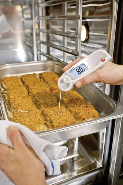Produktbild: testo 104 Einstichthermometer (HACCP) Messbereich Temperatur -50 bis 250 &deg;C F&uuml;hler-Typ NTC HACCP-konform