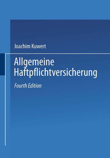 Produktbild: Allgemeine Haftpflichtversicherung
