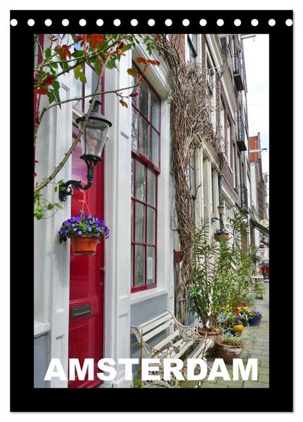 Produktbild: Amsterdam (Tischkalender 2026 DIN A5 hoch), CALVENDO Monatskalender