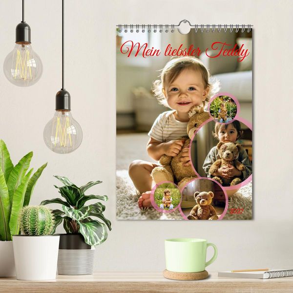 Produktbild: Mein liebster Teddy (Wandkalender 2027 DIN A4 hoch), CALVENDO Monatskalender
