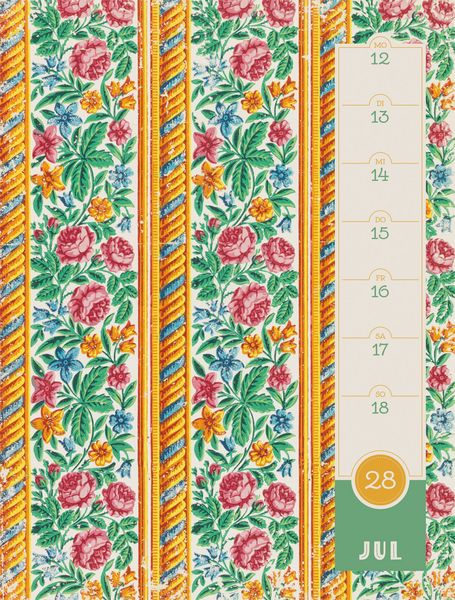 Produktbild: Patterns Wochenplaner Kalender 2027
