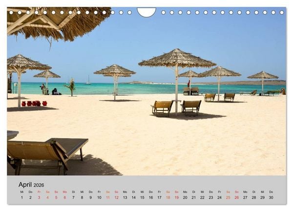 Produktbild: Boa Vista - Perle der Kapverden (Wandkalender 2026 DIN A4 quer), CALVENDO Monatskalender