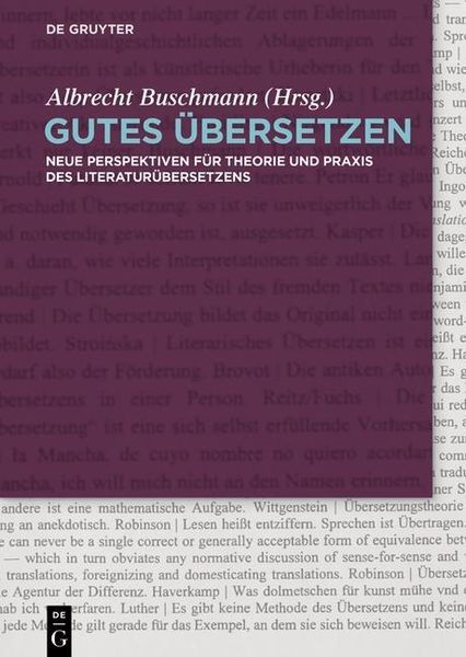 Produktbild: Gutes &Uuml;bersetzen