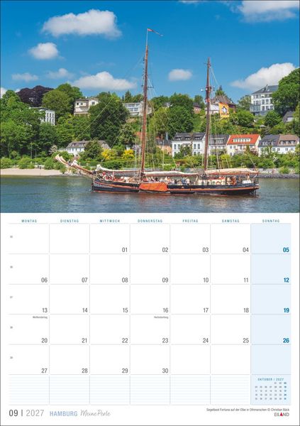 Produktbild: Hamburg &hellip;meine Perle Kalender 2027
