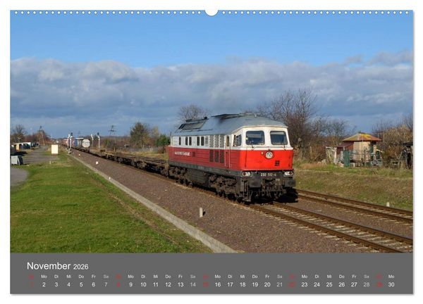 Produktbild: Eisenbahn Kalender 2026 - Oberlausitz und Nachbarl&auml;nder (Wandkalender 2026 DIN A2 quer), CALVENDO Monatskalender