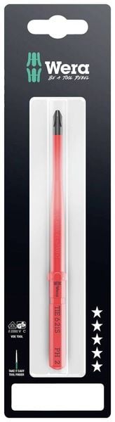 Produktbild: Wera Kraftform Kompakt VDE 62 iS PH 2 x 157mm TIE SB Elektriker Kreuz Wechselklinge PH 1
