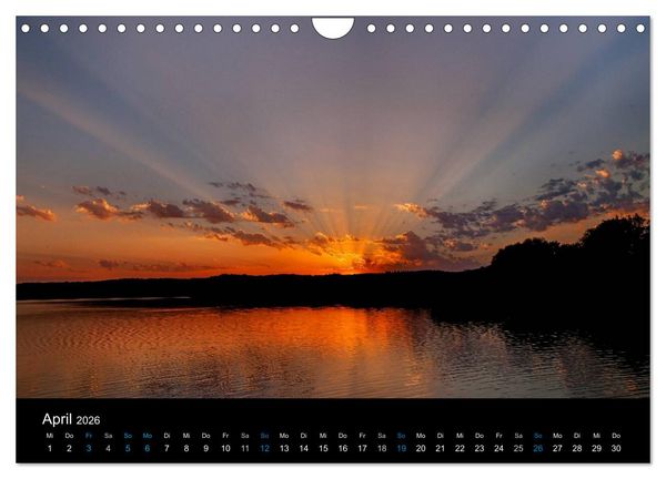 Produktbild: Sonnenunterg&auml;nge (Wandkalender 2026 DIN A4 quer), CALVENDO Monatskalender