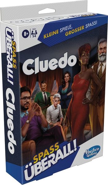 Produktbild: Hasbro F8251GC0 - Cluedo Kompakt, Reisespiel