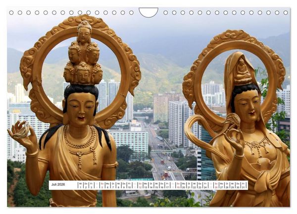 Produktbild: Hong Kong 2026 (Wandkalender 2026 DIN A4 quer), CALVENDO Monatskalender