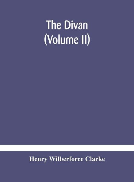 Produktbild: The Divan (Volume Ii)