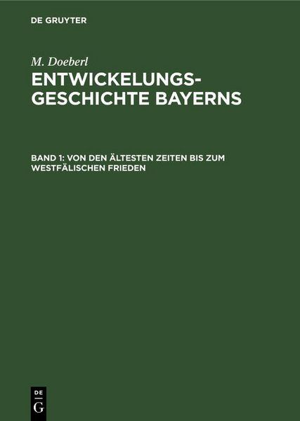 Produktbild: Von den &auml;ltesten Zeiten bis zum Westf&auml;lischen Frieden