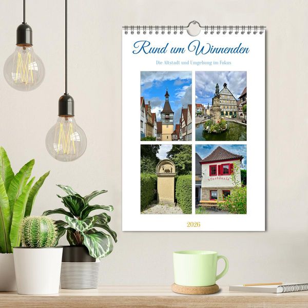 Produktbild: Rund um Winnenden (Wandkalender 2026 DIN A4 hoch), CALVENDO Monatskalender