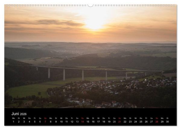 Produktbild: Hohenlohe von oben (Wandkalender 2026 DIN A2 quer), CALVENDO Monatskalender