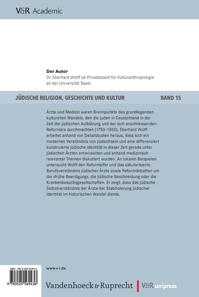 Produktbild: Medizin und &Auml;rzte im deutschen Judentum der Reform&auml;ra