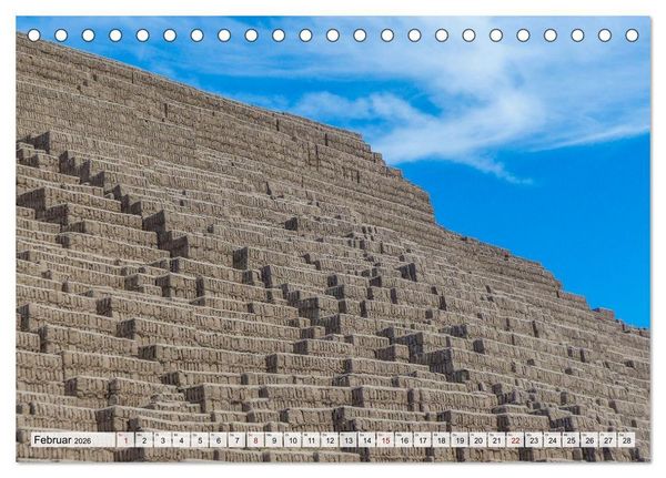 Produktbild: Faszination Peru &ndash; Natur und Kultur (Tischkalender 2026 DIN A5 quer), CALVENDO Monatskalender