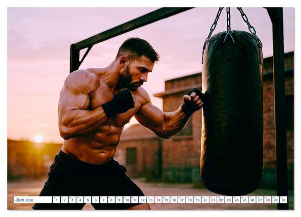 Produktbild: MMA Mixed Martial Arts (Wandkalender 2026 DIN A2 quer), CALVENDO Monatskalender