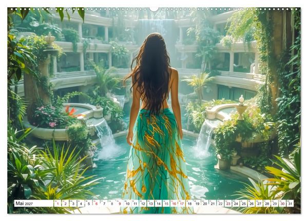 Produktbild: Atlantis &ndash; Glanz und Fall einer verlorenen Welt (Wandkalender 2027 DIN A2 quer), CALVENDO Monatskalender
