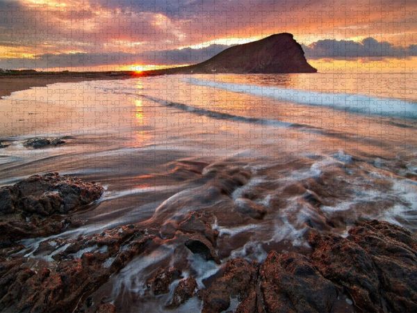 Produktbild: CALVENDO Puzzle Tejita Sunrise | 2000 Teile Lege-Gr&ouml;&szlig;e 90x67cm Foto-Puzzle f&uuml;r gl&uuml;ckliche Stunden