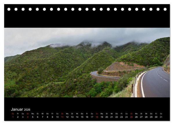 Produktbild: La Gomera - Kanarisches Naturparadies (Tischkalender 2026 DIN A5 quer), CALVENDO Monatskalender