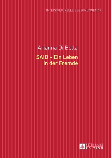 Produktbild: SAID &ndash; Ein Leben in der Fremde