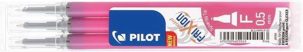 PILOT Mine FriXion Point pink, 3er Set