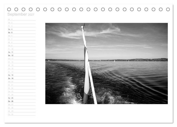 Produktbild: Bilder vom See (Tischkalender 2027 DIN A5 quer), CALVENDO Monatskalender