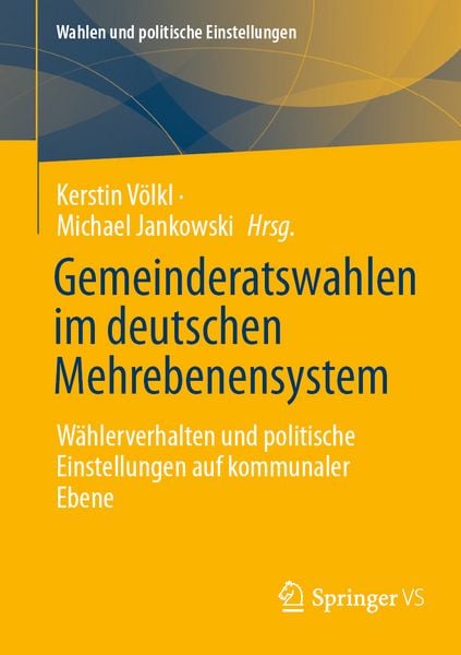 Produktbild: Gemeinderatswahlen im deutschen Mehrebenensystem