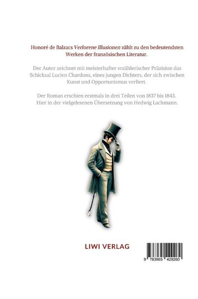 Produktbild: Honor&eacute; de Balzac: Verlorene Illusionen. Ungek&uuml;rzte Ausgabe