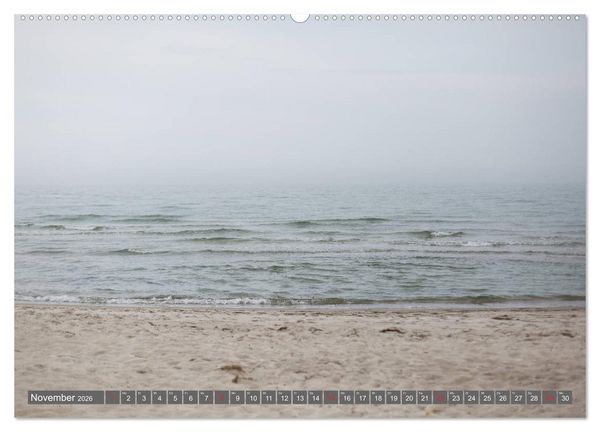 Produktbild: Blick aufs ruhige Meer (hochwertiger Premium Wandkalender 2026 DIN A2 quer), Kunstdruck in Hochglanz
