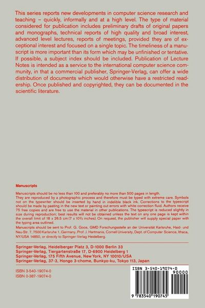 Produktbild: Advances in Database Technology - EDBT '88