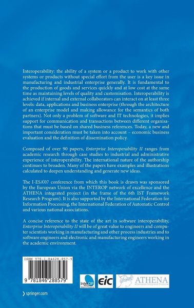 Produktbild: Enterprise Interoperability II