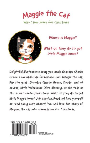 Produktbild: Maggie the Cat Who Came Home for Christmas