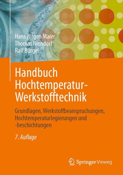Produktbild: Handbuch Hochtemperatur-Werkstofftechnik