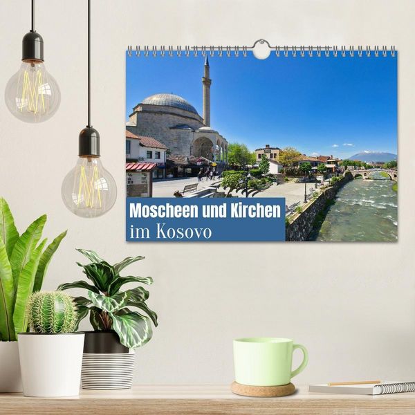 Produktbild: Moscheen und Kirchen im Kosovo (Wandkalender 2027 DIN A4 quer), CALVENDO Monatskalender