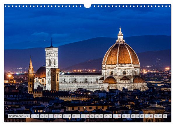 Produktbild: Italienisches Stadtgefl&uuml;ster, Rom - Mailand - Florenz (Wandkalender 2026 DIN A3 quer), CALVENDO Monatskalender