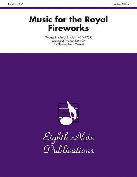 Produktbild: Handel, G: Music for the Royal Fireworks