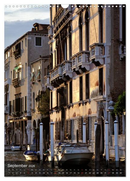 Produktbild: Fotografischer Streifzug durch Venedig (Wandkalender 2026 DIN A3 hoch), CALVENDO Monatskalender