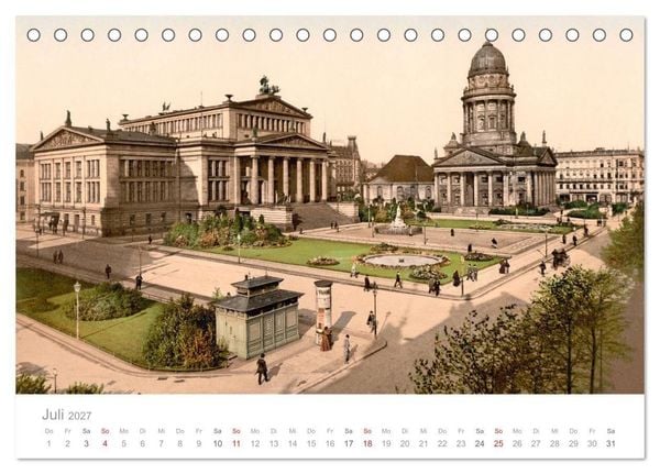 Produktbild: Deutschland um 1900 (Tischkalender 2027 DIN A5 quer), CALVENDO Monatskalender