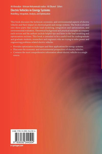 Produktbild: Electric Vehicles in Energy Systems